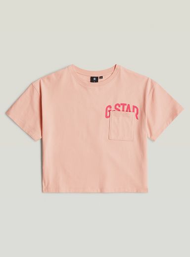 Camiseta Loose Cropped para Niñas
